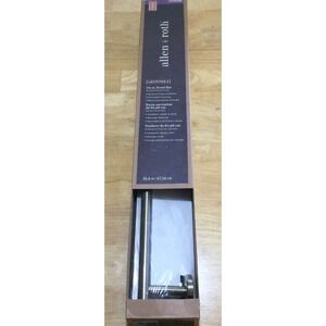 Allen + Roth Latitude 2 Brushed Bronze 24" Wall‎ Mount Single Towel Bar #230345